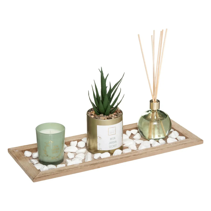 Coffret senteur plat Jardin