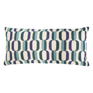 Coussin Hary bleu 75x35cm