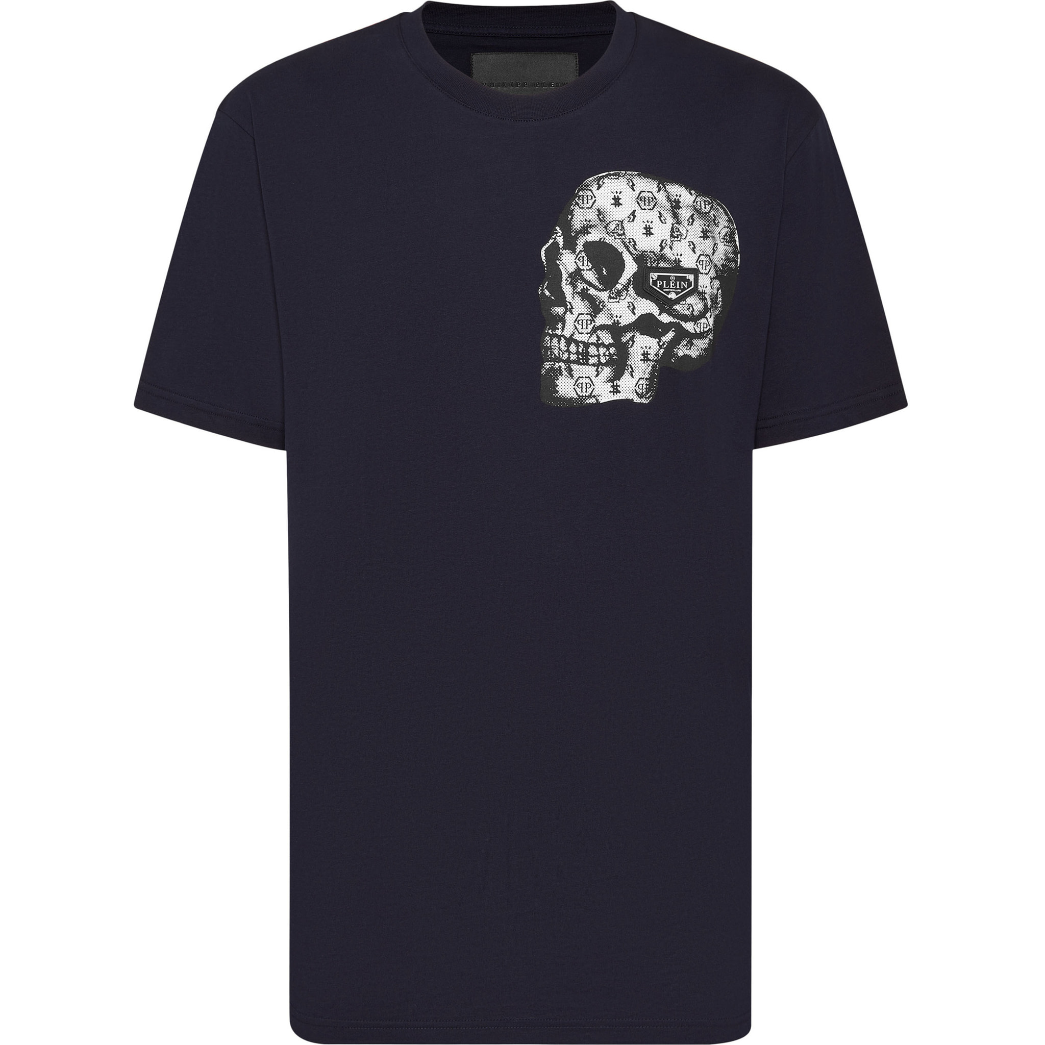 PHILIPP PLEIN T-Shirt Round Neck SKULL