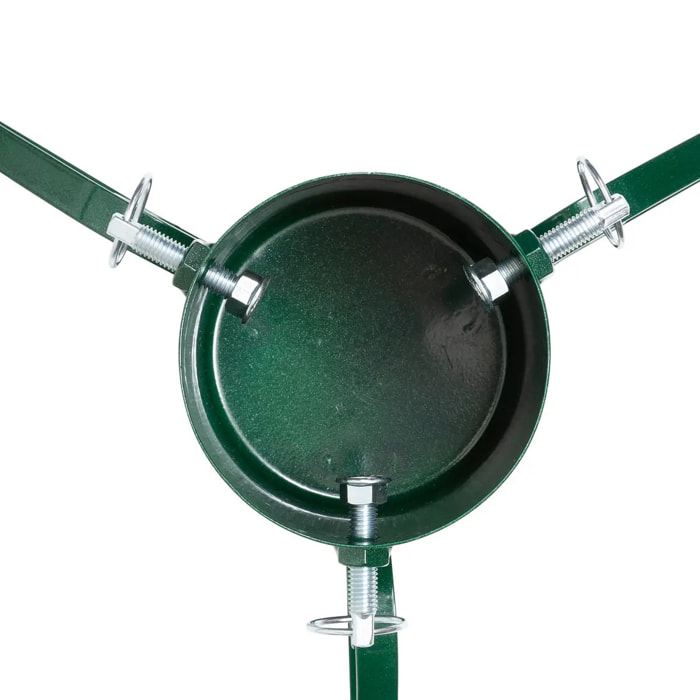 Pied de sapin Sagano métal vert