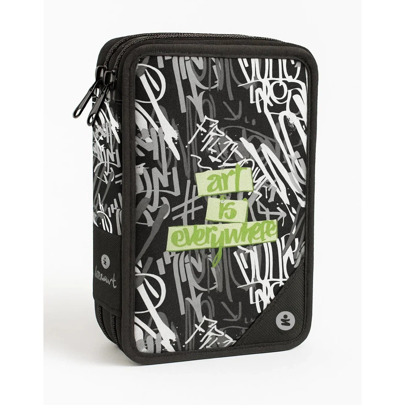 beSmart - ASTUCCIO TRIPLO 18+18 GIOTTO PREMIUM TAG NERO