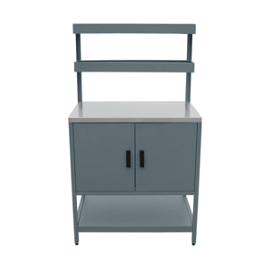 Cuisine extérieure 3 modules acier inoxydable  NAXOS 3 MODULES