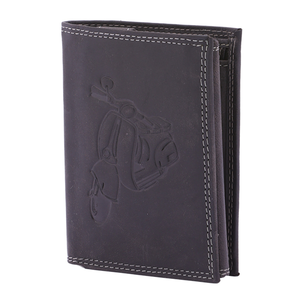 Portafoglio  da uomo In Vera pelle Made in Italy 10x13x3 cm