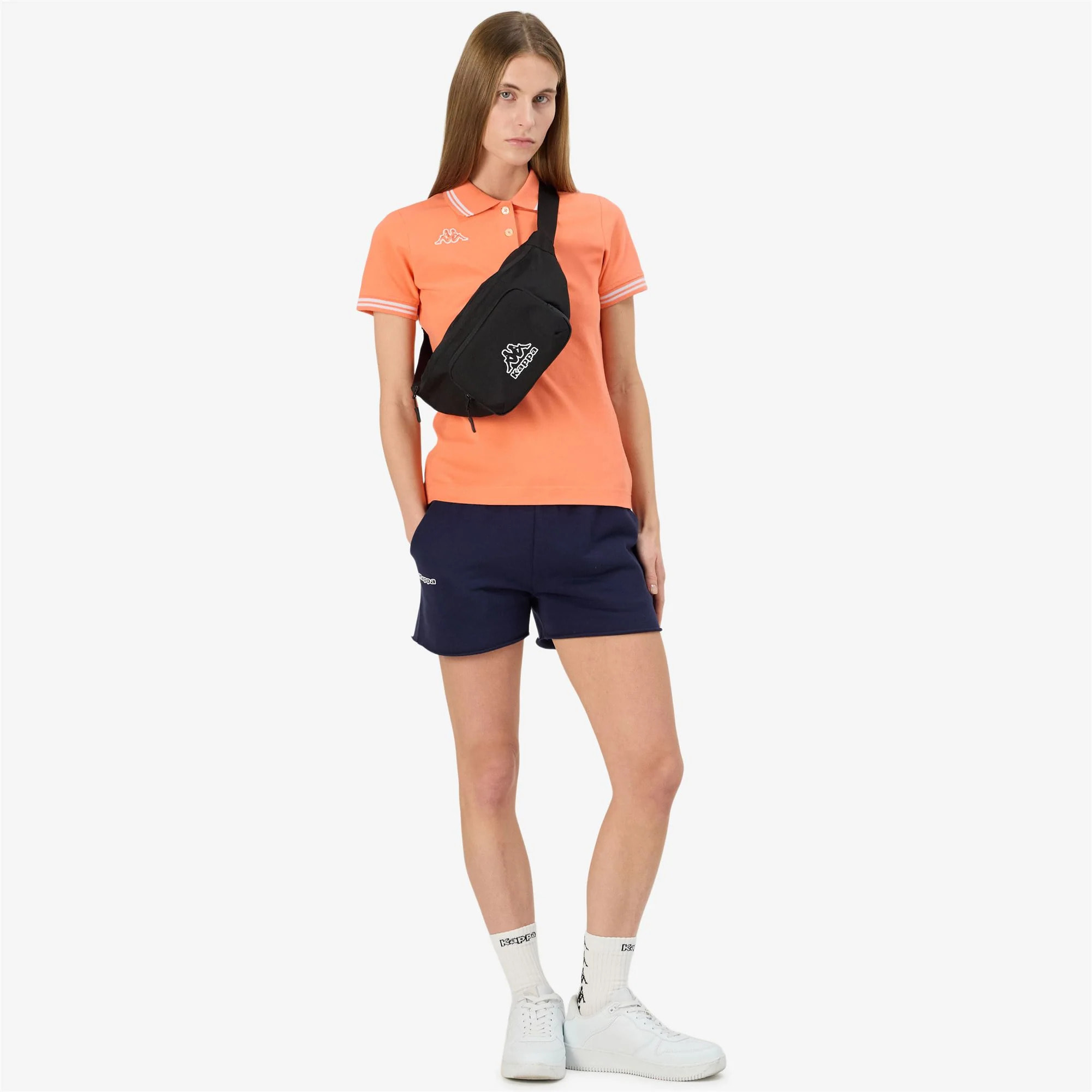 Kappa - Borse Uomo Donna Nero - Logo Gasilvio