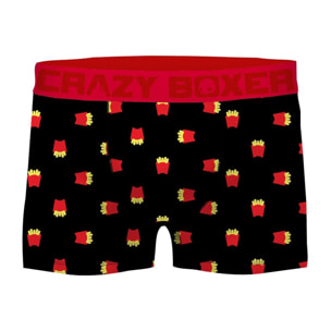 Set de 2 Boxers Crazy Boxer para hombre en algodón