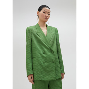 Blazer morbido jacquard