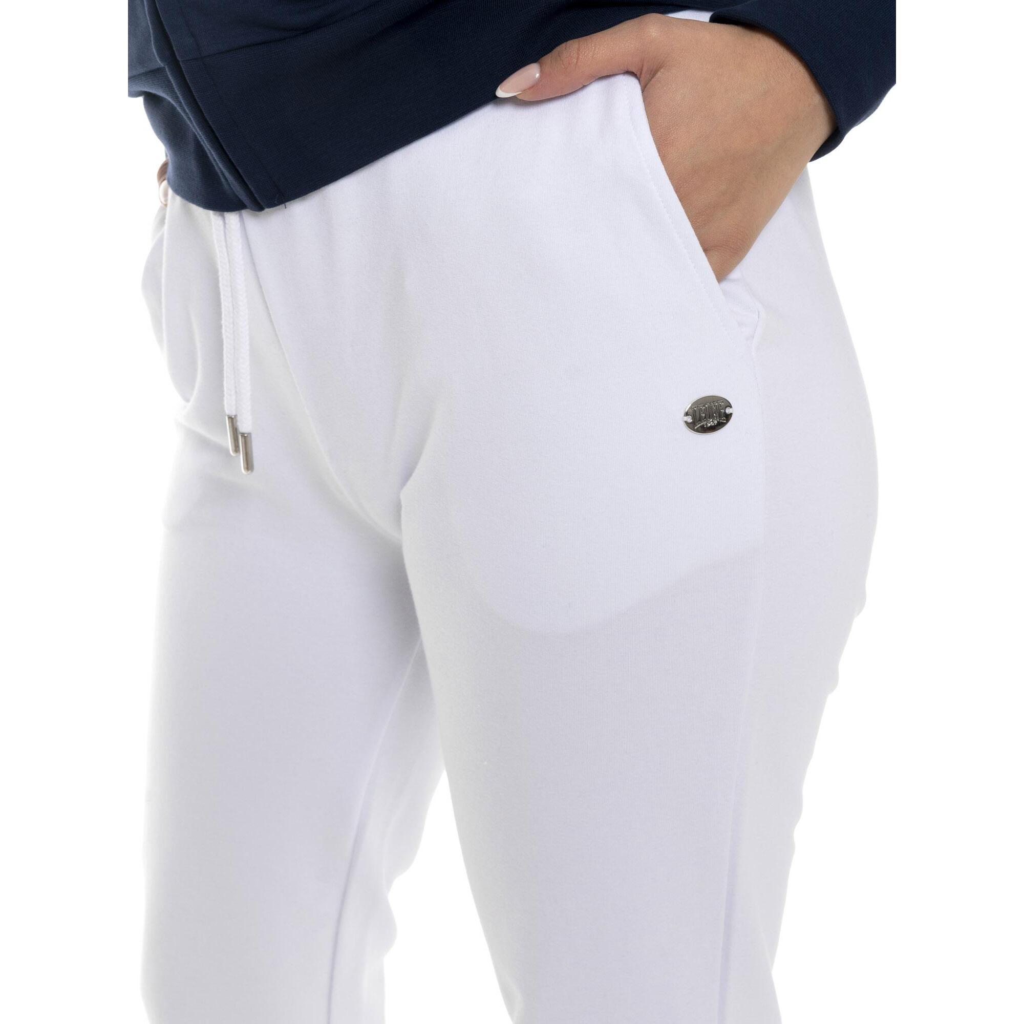 Leone Pantalón básico de popelín ligero