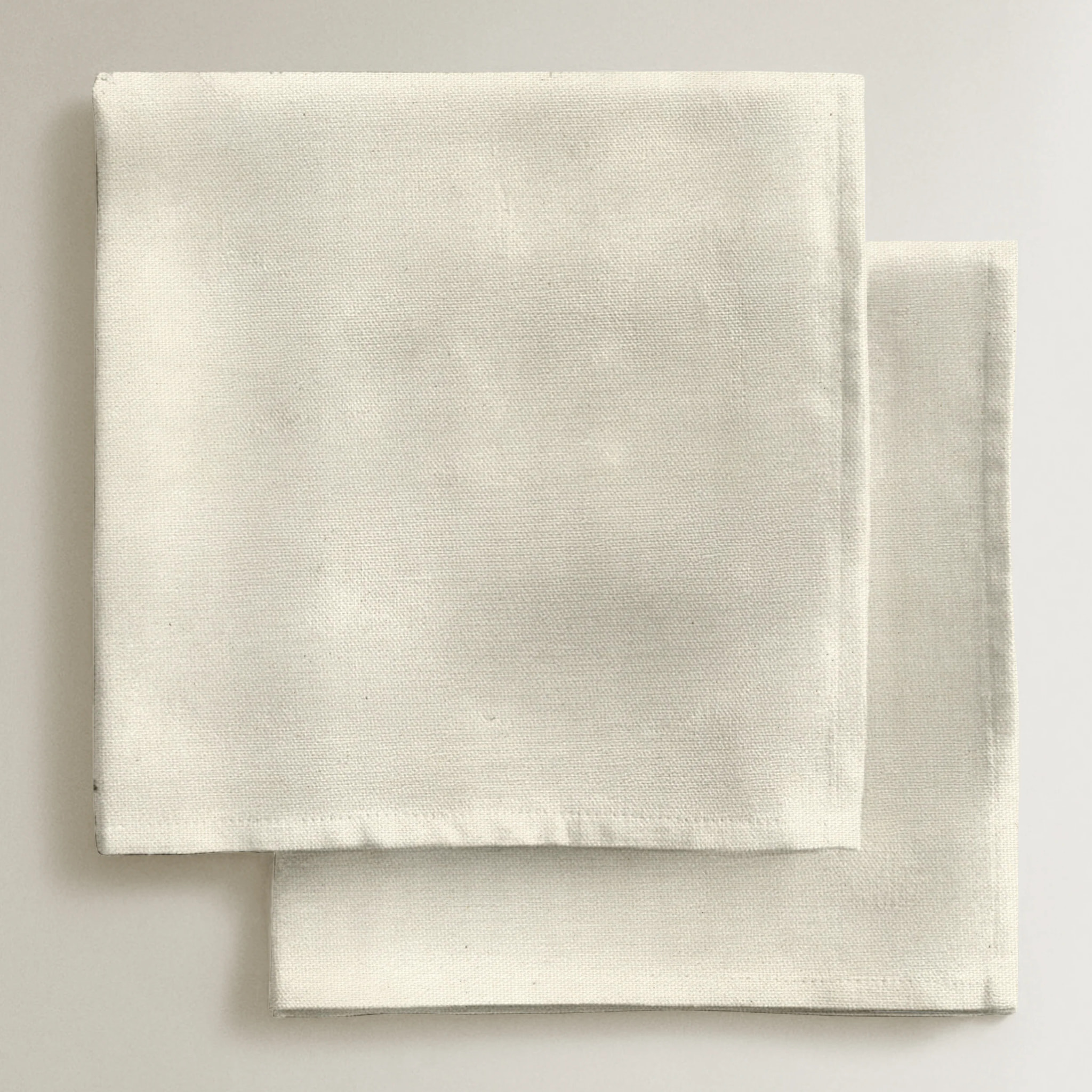 Lot de 2 serviettes Naturel