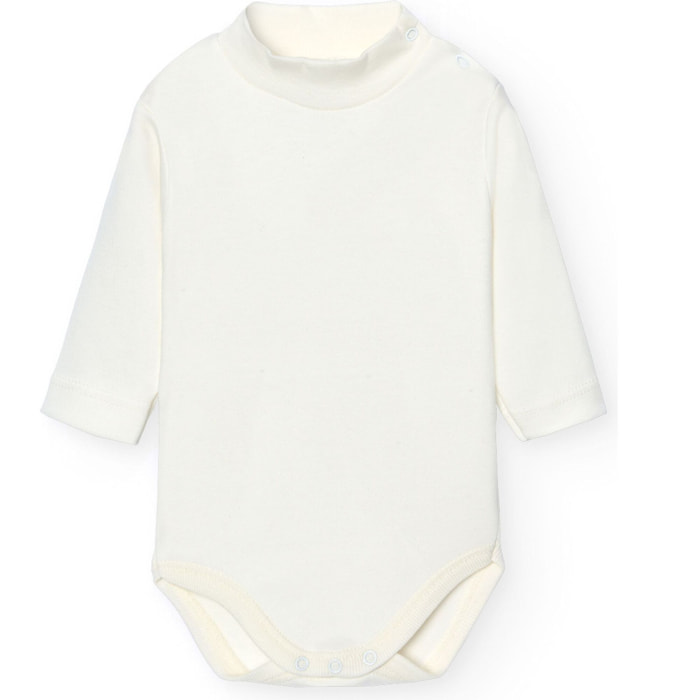 Body bebé manga larga cuello cisne