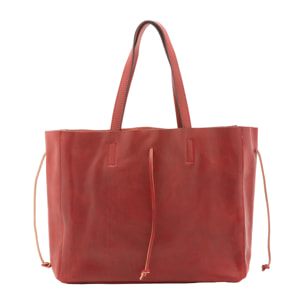 Borsa a spalla  unisex In Vera pelle Made in Italy 30x16x23 cm