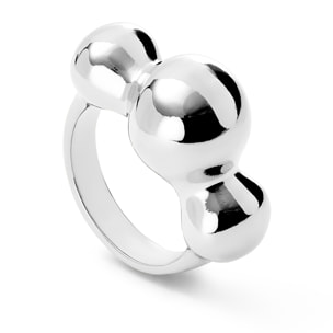 Anillo SER INTRÉPIDA PLATEADO 12