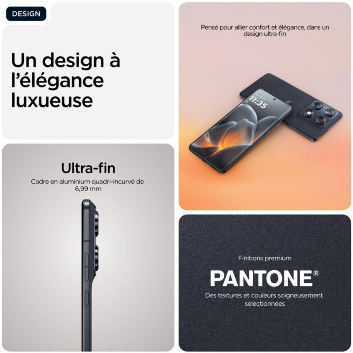 Smartphone MOTOROLA Signature 512 Bleu Carbon