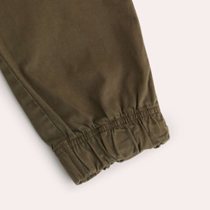 Pantalón MUNICH Cargo explore lifestyle de algodón-elastano khaki
