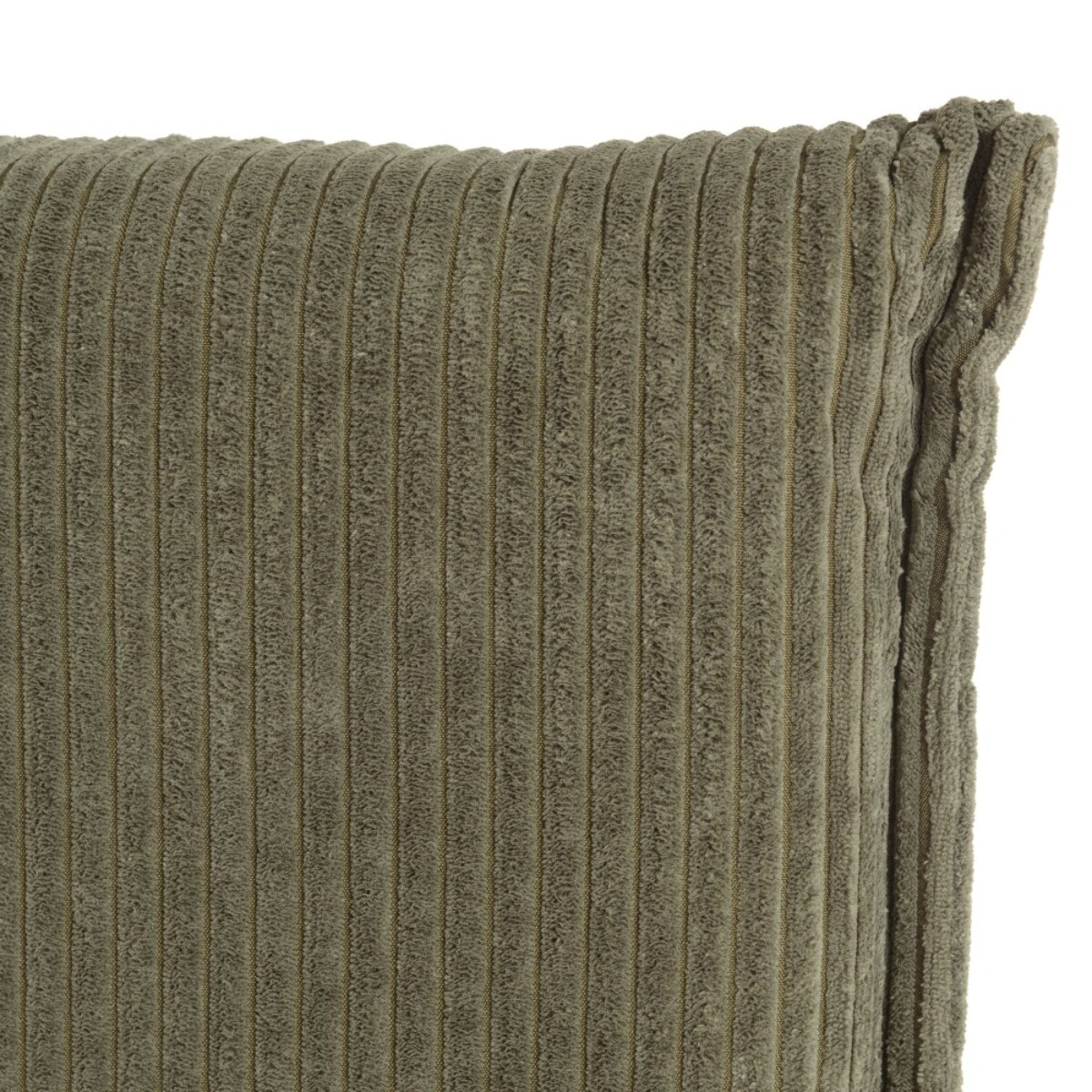 ARTHUR - Tête de lit rembourrée pour lits 160/180cm velours côtelé vert