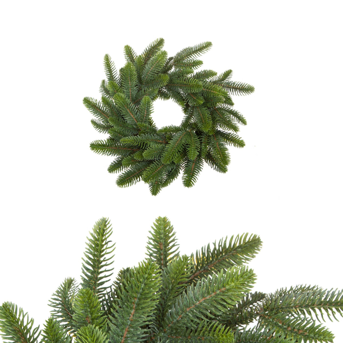 Corona natalizia - Pezzi 3 - 30xH8x30cm - Bianchi Dino SpA