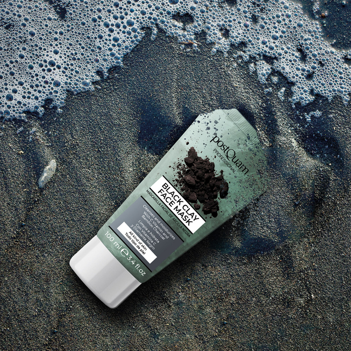 Mascarilla arcilla negra Detox Clay - 100 ml