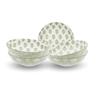 Lot de 6 assiettes creuses, SOLIMAN