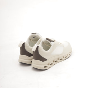 SNEAKERS RUNNING CLOUD GOMMA BEIGE