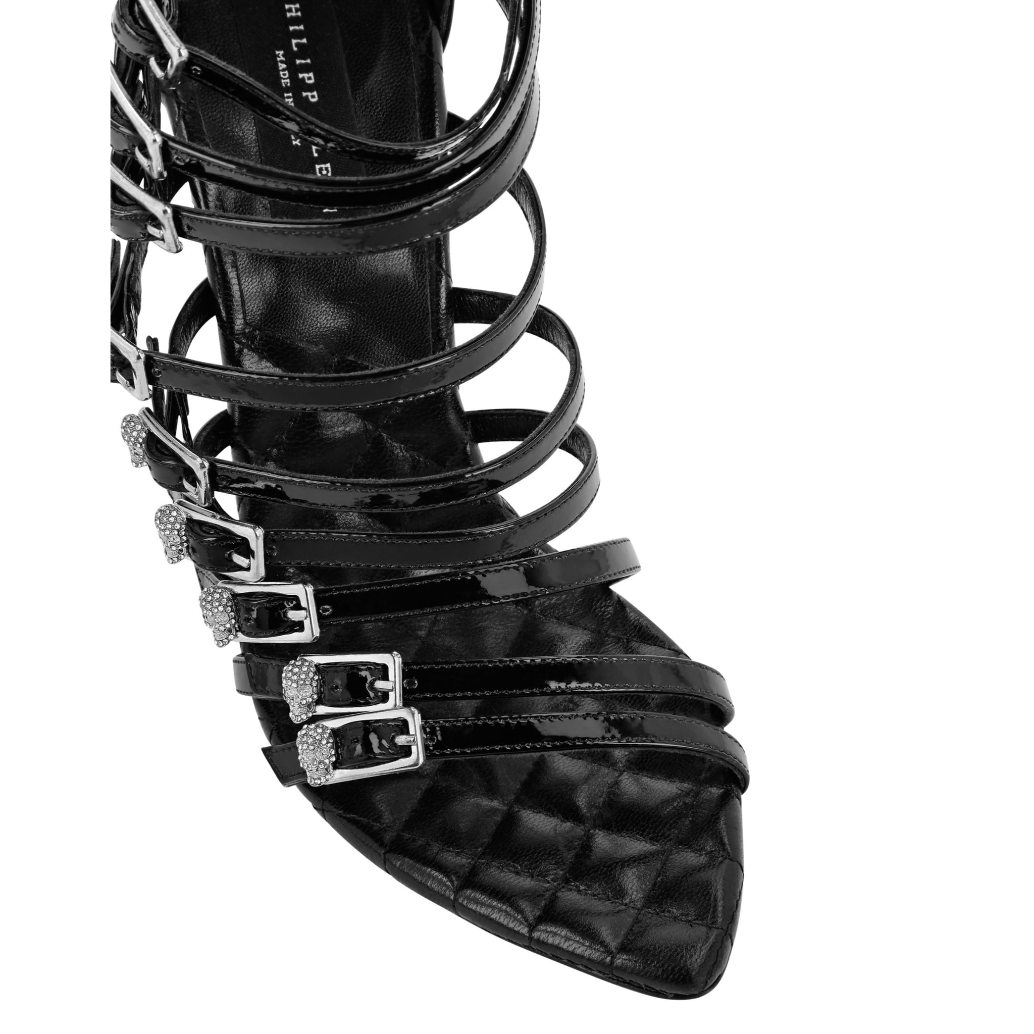 PHILIPP PLEIN Sandals High Heels SKULL