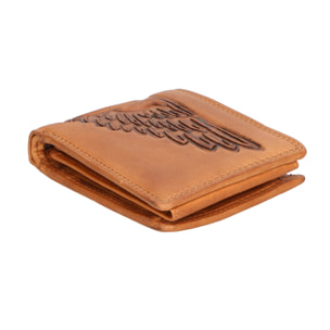 Portafoglio da Uomo in Vera Pelle fashion 10x12,5x3 cm