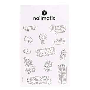 Tattoo Artist - City World - Planche de Tatouage à Colorier