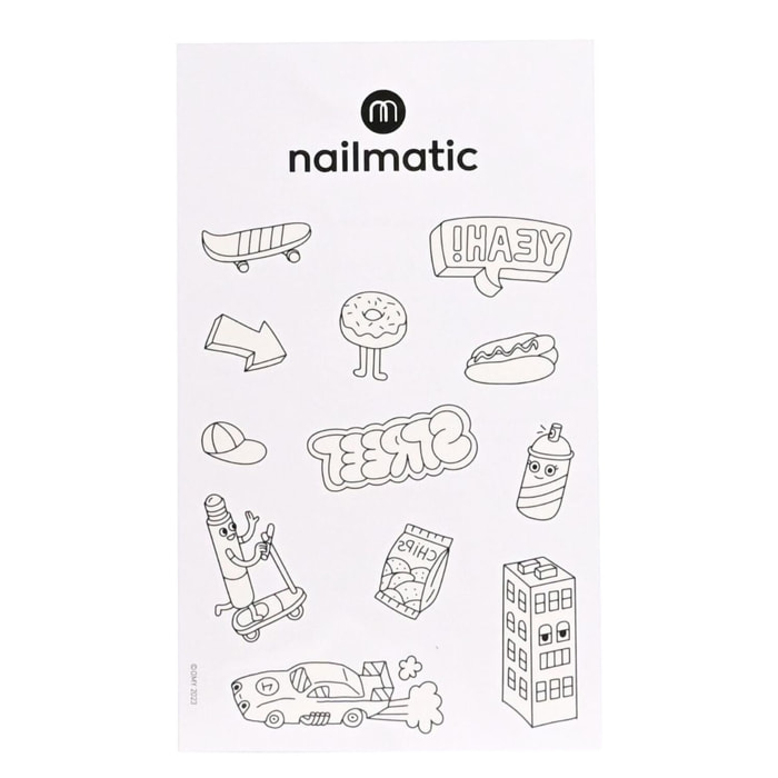 Tattoo Artist - City World - Planche de Tatouage à Colorier