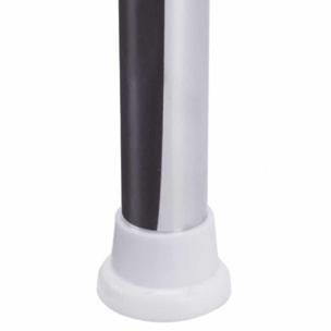 Etagère de douche d'angle auto-portée 145-250cm Acier Chromé telecscopique - sans perçage - 4 tablettes MSV