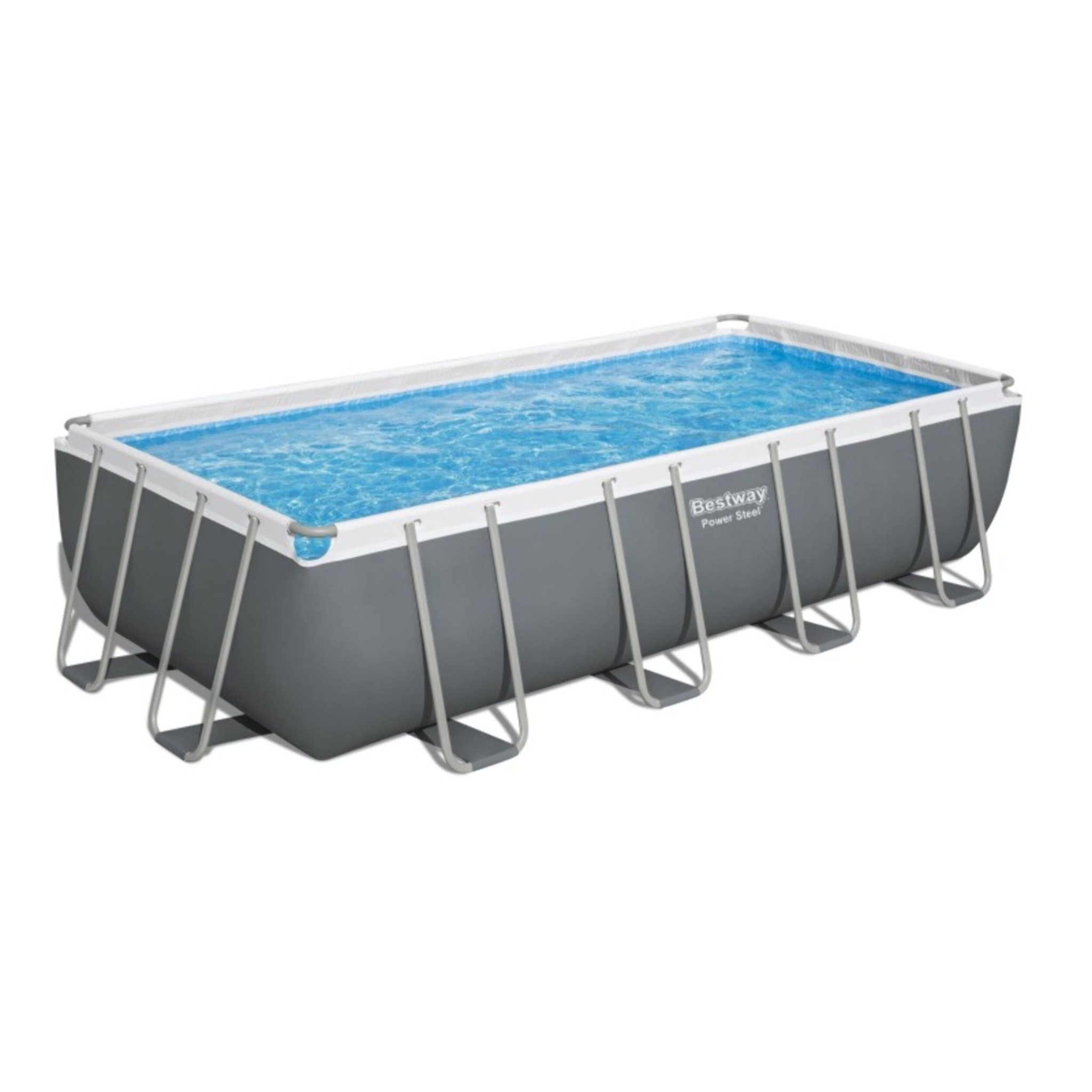 Bestway Piscine hors sol - Rectangulaire - Power Steel - 549 x 274 x 122 cm