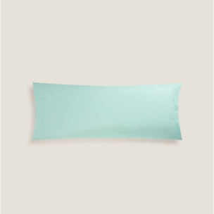 Funda de almohada algodón percal Best color azul turquesa 100% Algodón percal