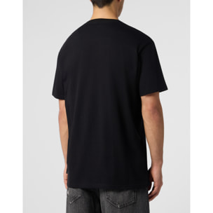 PHILIPP PLEIN Camiseta de cuello redondo y manga corta HEXAGON