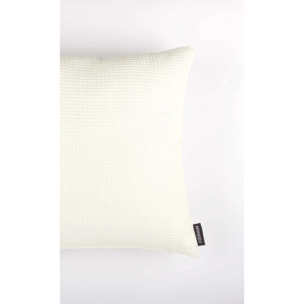 Housse de coussin Waffle Naturel 50x50 cm