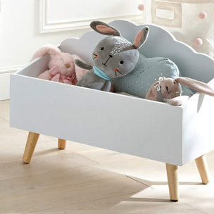 Coffre enfant "Nuage" blanc