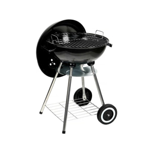 Barbecue charbon de bois ''Royal'' - 45.7 x 43 x 70 cm - Noir