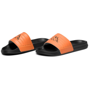 Kappa - Chanclas Hombre Mujer Negro - Logo Sarty