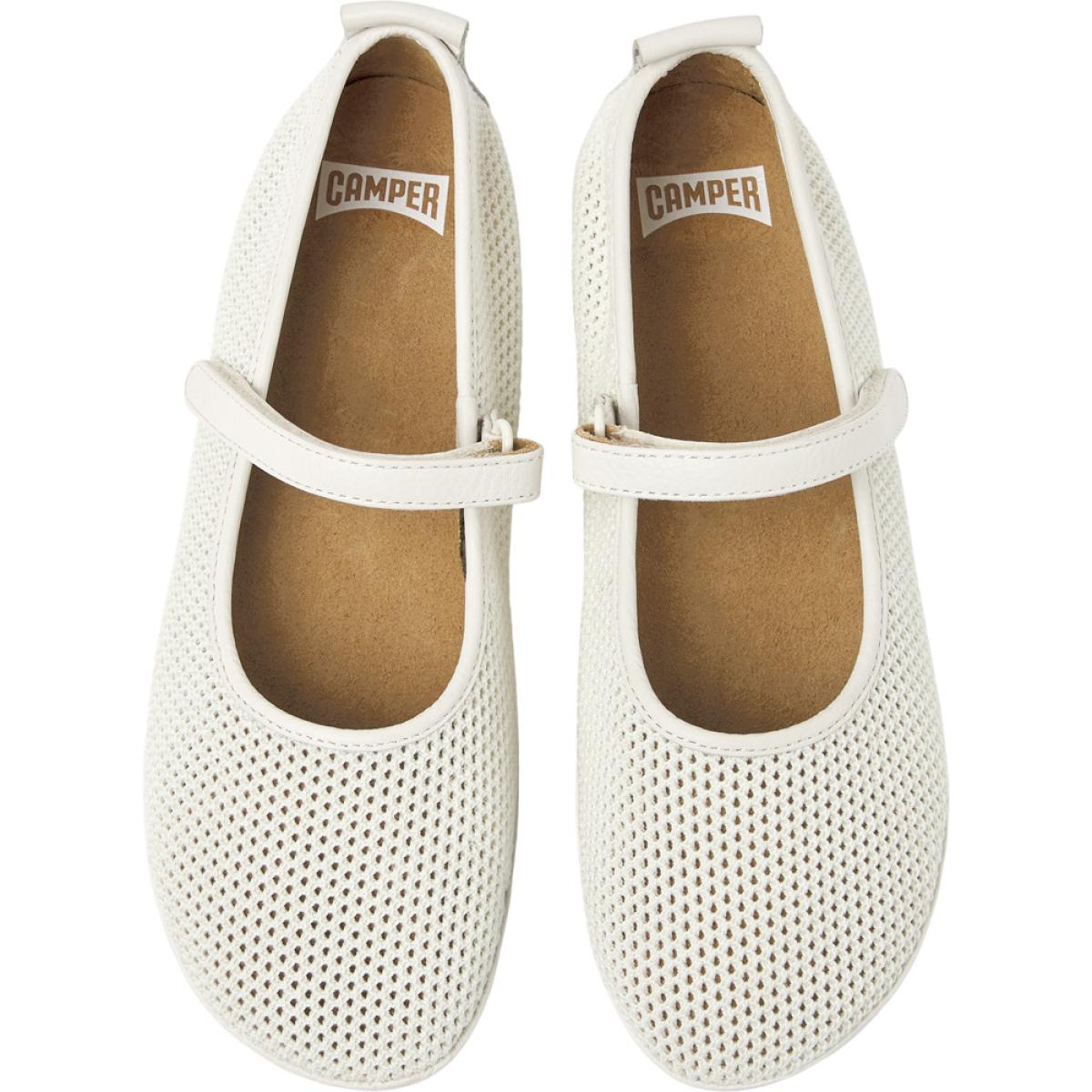 CAMPER Right Nina - Ballerine Bianco Donna