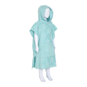 Set Cape et Gant de bain Enfant Orta 92x50 cm Bleu