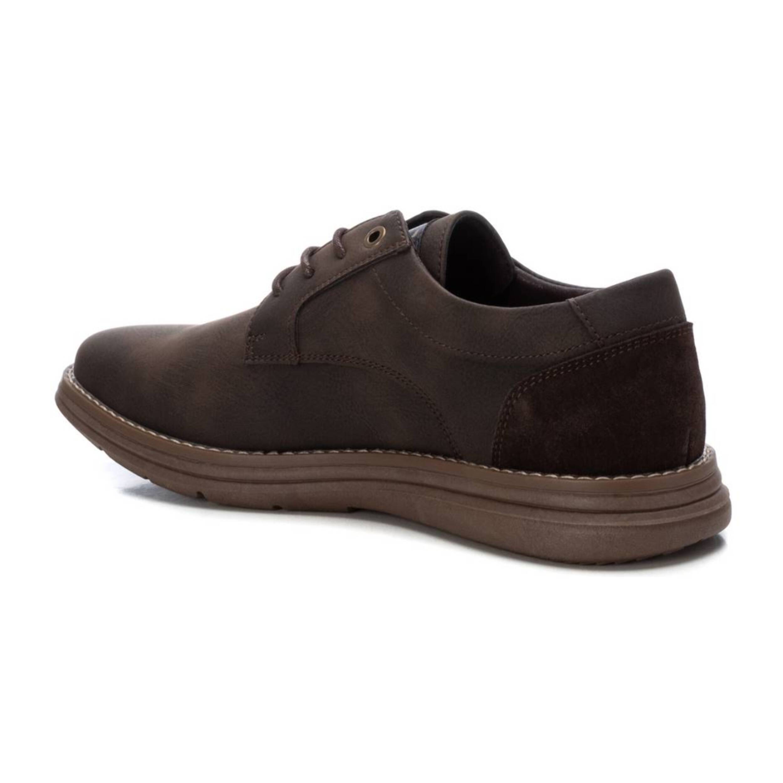 Zapato blucher/derby marron