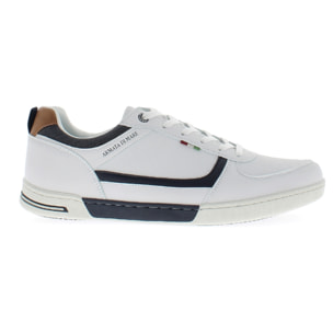 Armata di Mare Scarpe Uomo Sneakers Casual Stringate con Soletta Rimovibile in Memory Foam AMU S24M529 Off White