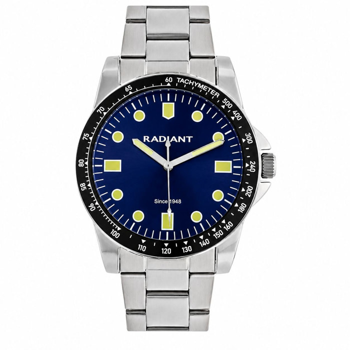Reloj Radiant RA677202 Hombre Analogico Cuarzo con Correa de Acero inoxidable