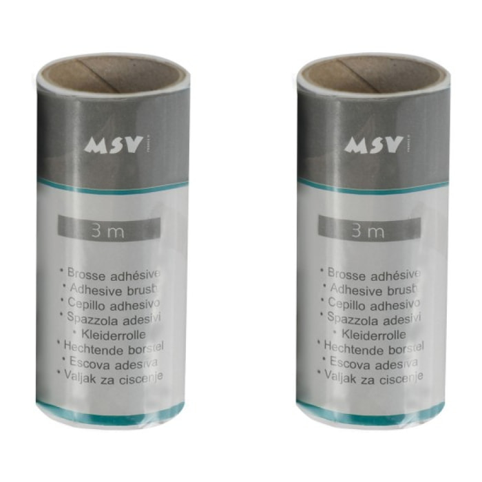 Lot de 2 Recharges adhesif vêtement 3M MSV