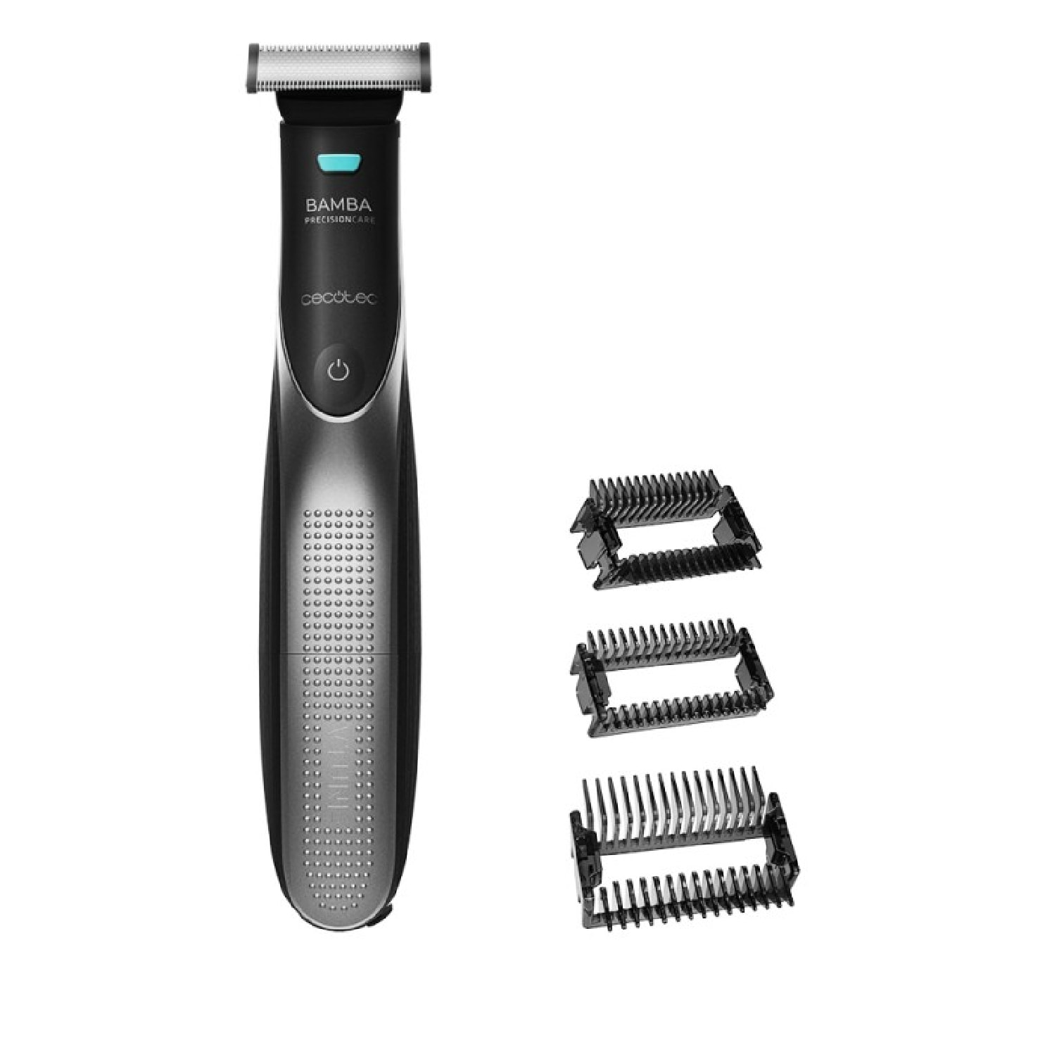 Cecotec Rasoir rotatif Bamba PrecisionCare Titanium PerfectCut. 8 W, lames en ac