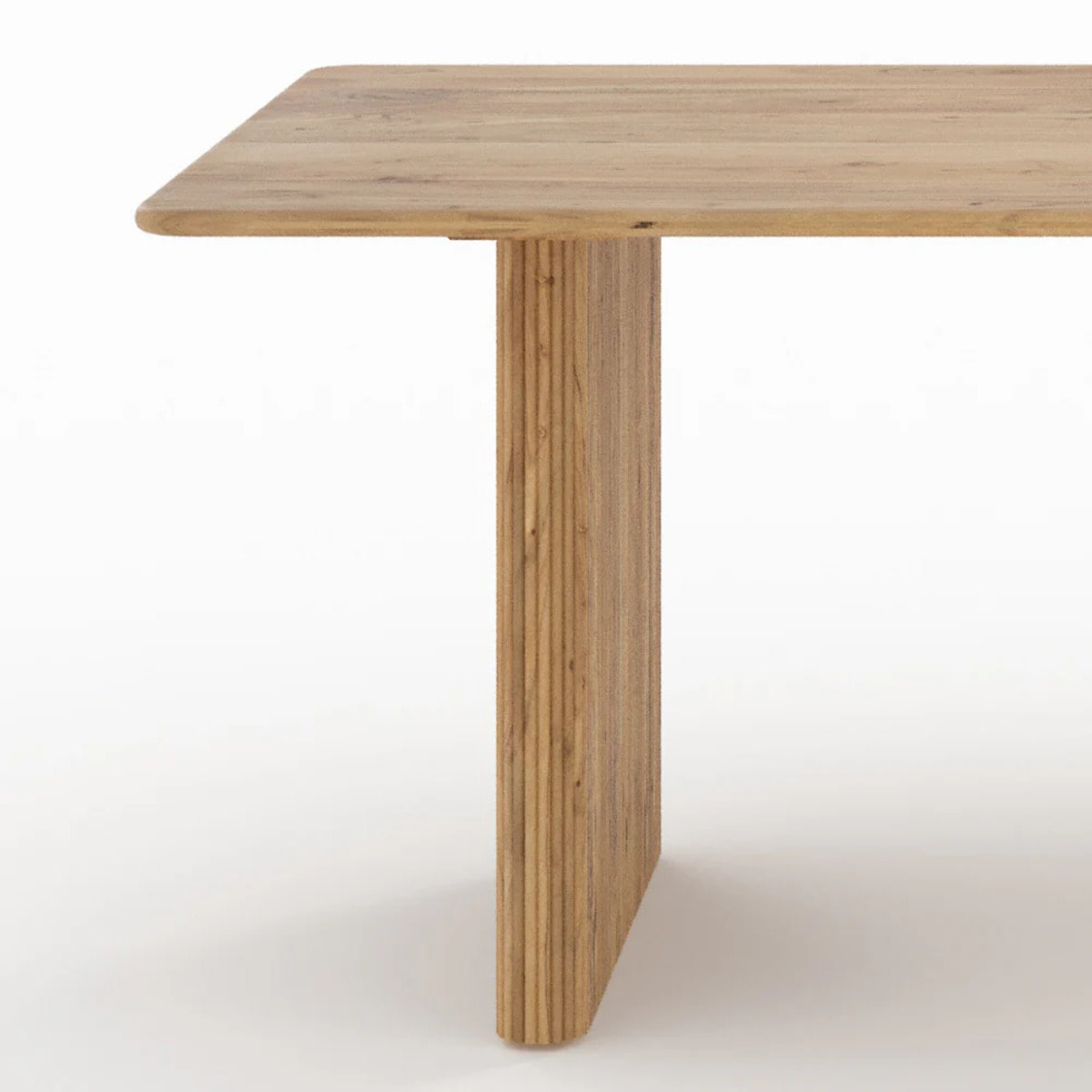 Table rectangulaire en bois d'acacia 8 personnes - Andrea