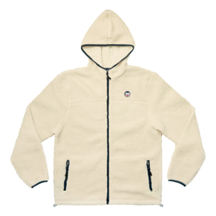 Felpa Uomo LONSDALE Zip Cappuccio Sherpa