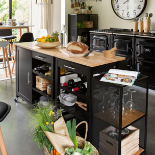 Desserte petit modèle Noir Claude