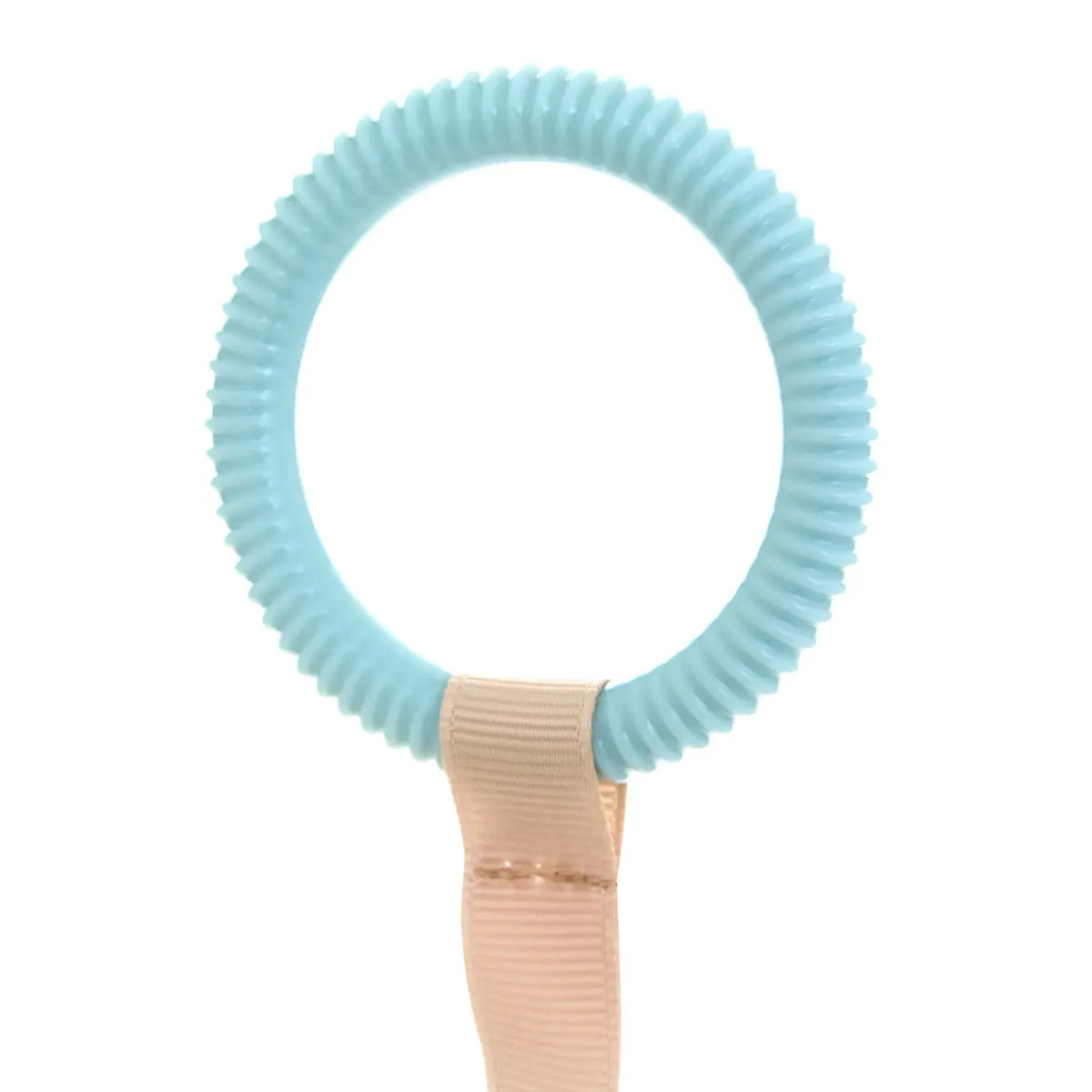 Cube tissu d'activités Noa thème mer 13,5x13,5cm beige