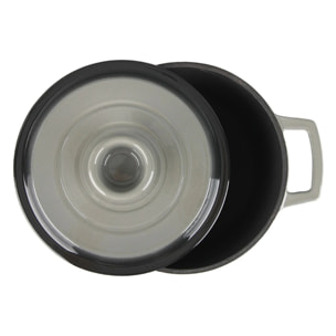 Cocotte ronde en fonte émaillée