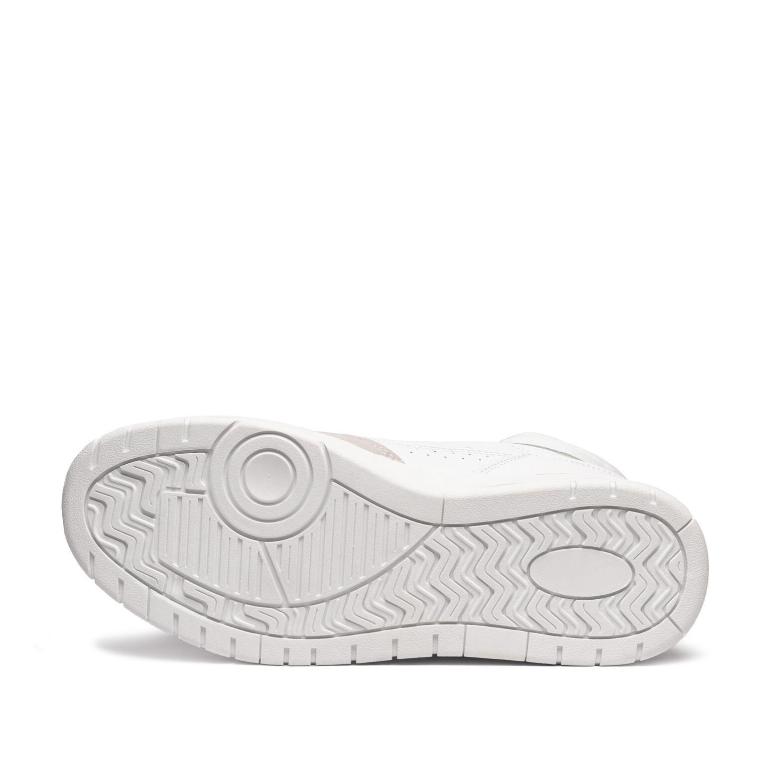 Zapatilla alta con detalles de ante Leone New Insert