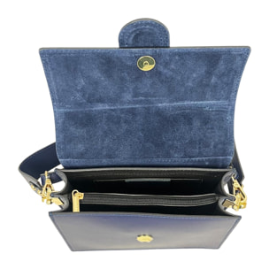 Borsa a spalla Cheval Firenze Kate Blu Scuro