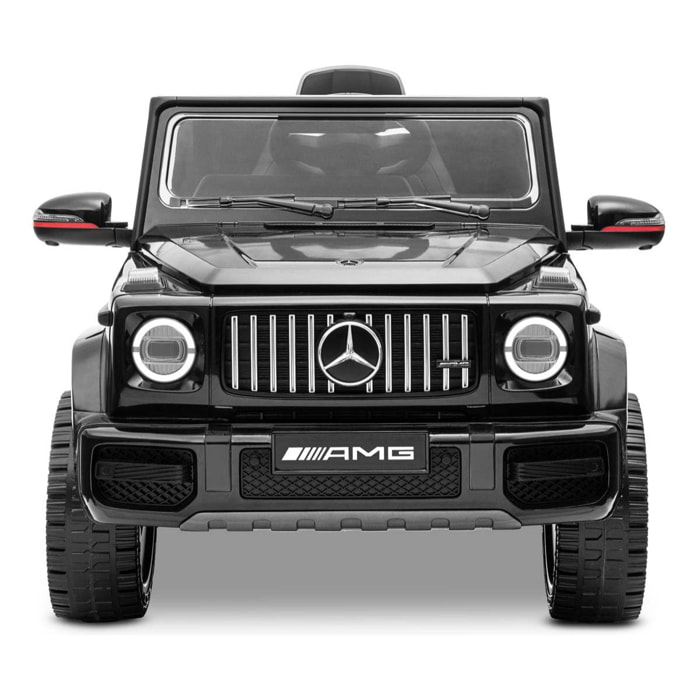 Coche de bateria MERCEDES-BENZ G63 AMG BLACK vehículo eléctrico infantil 12V 3 años