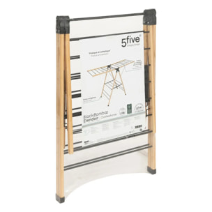 Étendoir à linge "BlackBamboo" 95x62cm